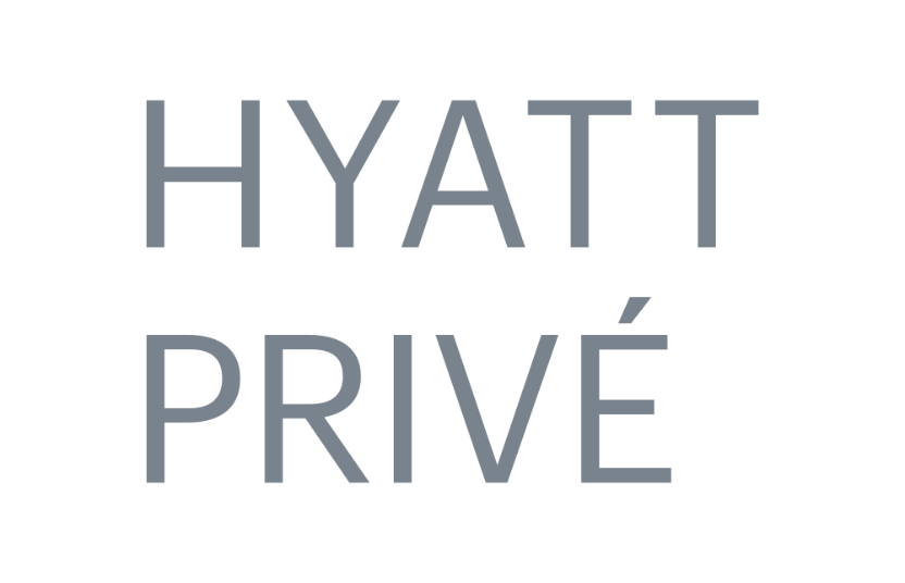 Hyatt Privé partner program logo for Belle Vie Travel hotel perks.