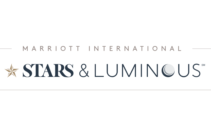 Marriott STARS and Luminous preferred program logo for Belle Vie Travel partnerships.
